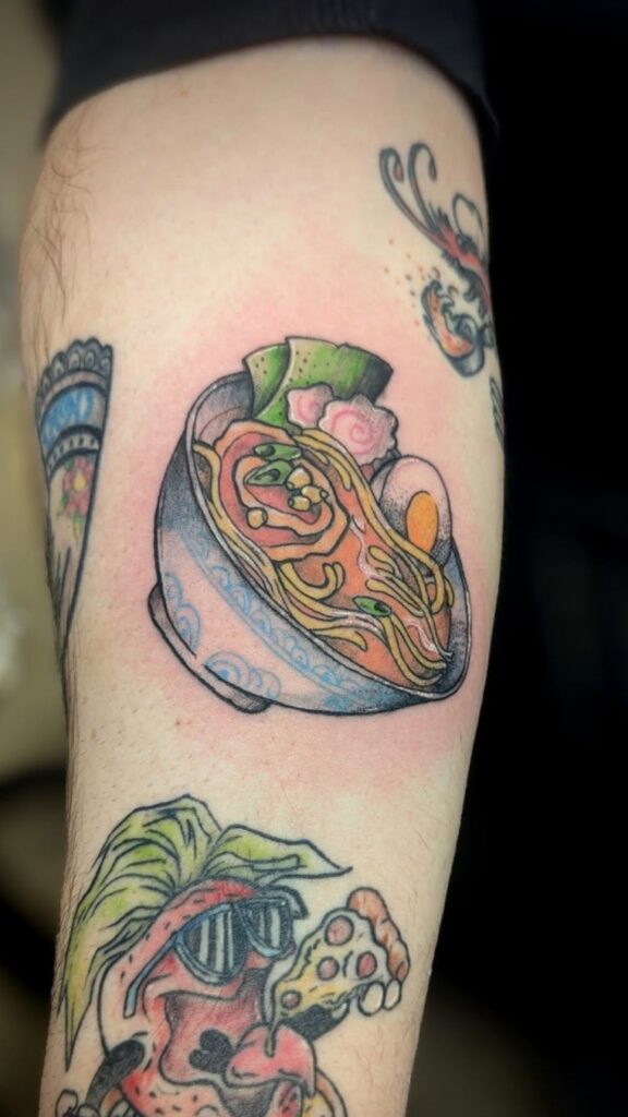 tattoo set for working in close-up. Special tattoo machine for artist